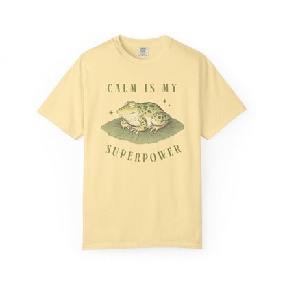 Funny Frog T-Shirt Retro Froggy Meme Shirt Vintage Frog And Toad Aesthetic Frog Lover Gift For Her Calm Vibes Birthday Viral Trendy Shirt T-Shirt Printify Banana S