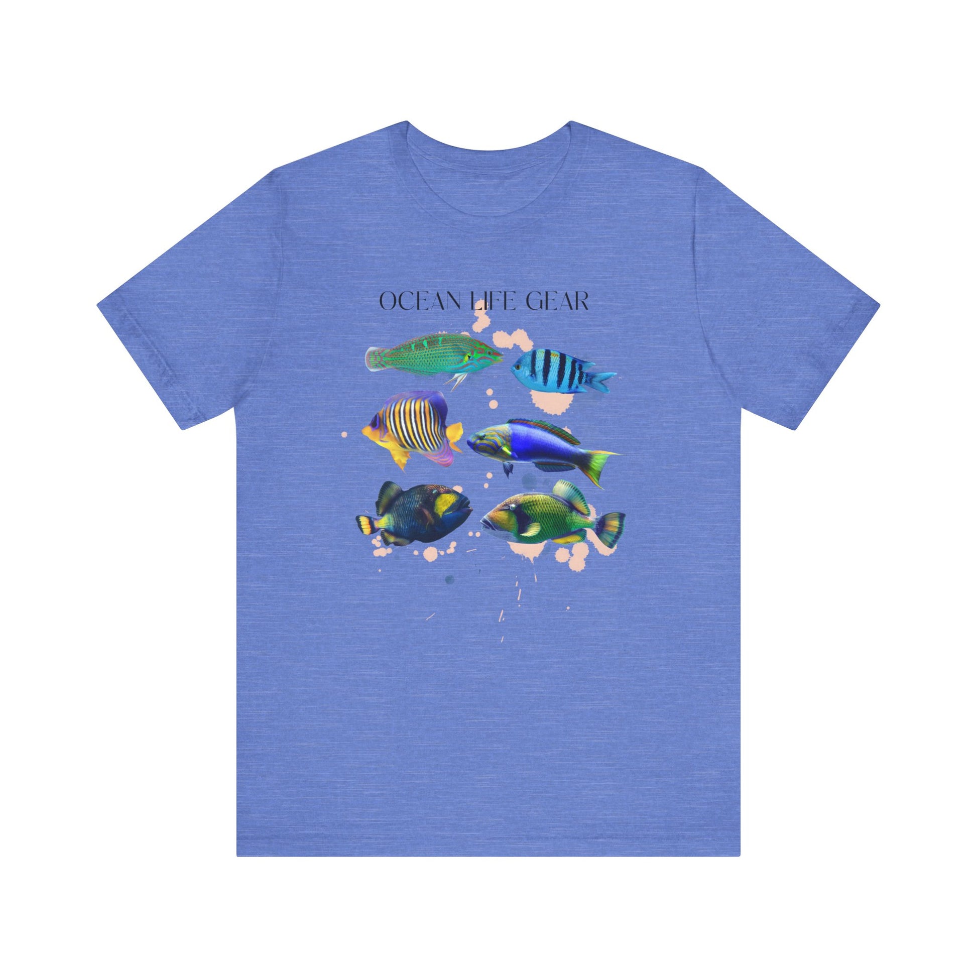 Scuba Diving Gift, Snorkel Tee, Scuba Diving Shirt, Scuba Diver Gift, Ocean Lover TShirt, Gifts For Snorkeler Scuba Divers, Ocean Life Gear T-Shirt Printify Heather Columbia Blue XS 