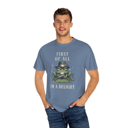 Funny Frog T-Shirt Retro Vibes Froggy Meme Shirt Vintage Frog And Toad Aesthetic Frog Lover Gift For Her Birthday Viral Trendy Shirt T-Shirt Printify