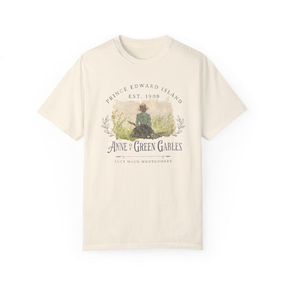 Charming Anne of Green Gables Unisex T-Shirt, Vintage Literary Tee, Gift for Book Lovers, Classic Literature Apparel, Summer Casual Wear T-Shirt Printify Ivory S 