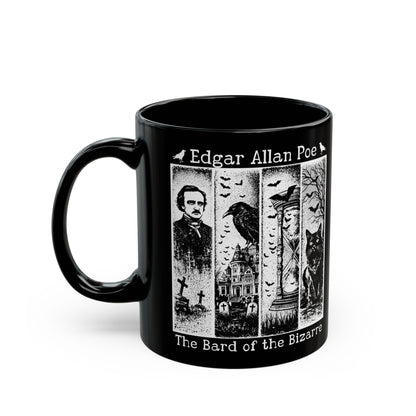 Edgar Allan Poe Mug Gothic Literary Gift For Book Lover Dark Academia Macabre Fall Coffee Cup Halloween Poetember Party Gift For Bookclub Mug Printify