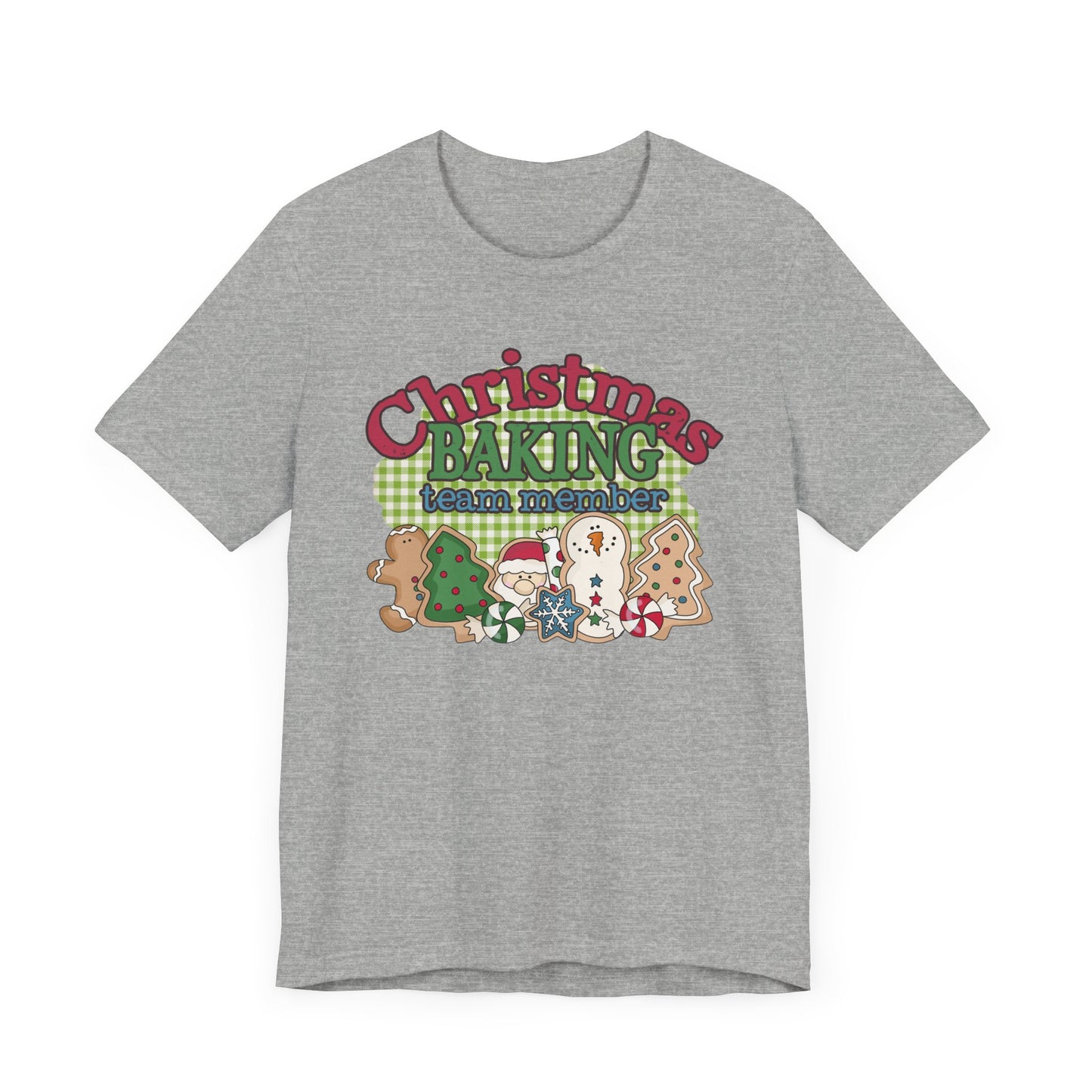 Christmas Baking Team Shirt, Christmas Baking Crew Matching TShirt, Christmas Baking Shirt, Women's Christmas Shirts, Christmas Cookie Crew T-Shirt Printify   