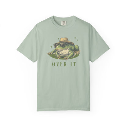 Funny Frog T-Shirt Retro Froggy Meme Shirt Vintage Frog And Toad Aesthetic Frog Lover Gift For Her Over It Vibes Birthday Viral Trendy Shirt T-Shirt Printify Bay S