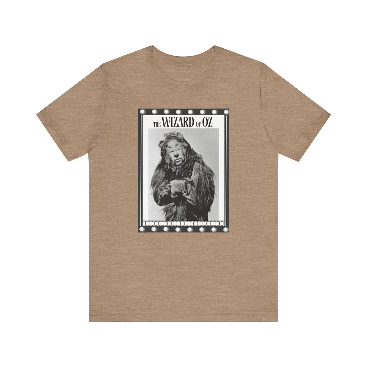Wizard of Oz Lion Portrait Tee | Vintage Movie Poster T-shirt