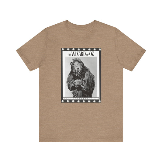 Wizard of Oz Lion Portrait Tee | Vintage Movie Poster T-shirt