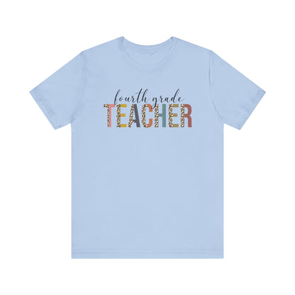 Cute Teacher TShirt Gift, Education Tee, Elementary School Teacher Appreciation, Funny Back To School Shirt, Teacher T-Shirt, Teacher Tee T-Shirt Printify Baby Blue XS 