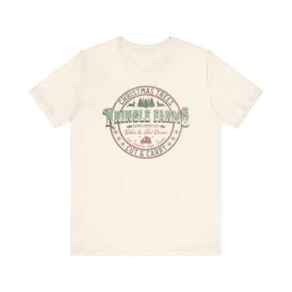 Christmas Tree Farm Shirt, Family Holiday Tradition Tree Cutting Shirt, Family Christmas Vacation Shirts, Christmas Tree Decorating Shirts T-Shirt Printify Natural XS 