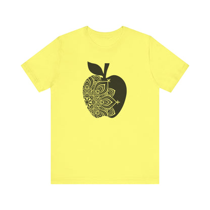 Cute Teacher TShirt Gift, Education Tee, Elementary School Teacher Appreciation, Funny Back To School Shirt, Teacher T-Shirt, Teacher Love T-Shirt Printify Yellow XS 