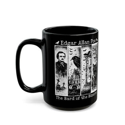Edgar Allan Poe Mug Gothic Literary Gift For Book Lover Dark Academia Macabre Fall Coffee Cup Halloween Poetember Party Gift For Bookclub Mug Printify