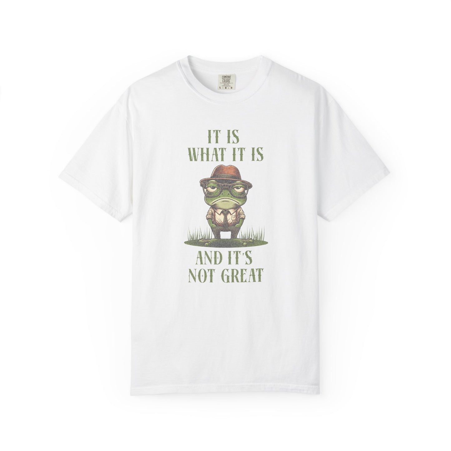 Funny Frog T-Shirt Retro Froggy Meme Shirt Vintage Frog And Toad Aesthetic Frog Lover Gift For Her Calm Vibes Birthday Viral Trendy Shirt T-Shirt Printify White S