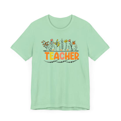 Cute Teacher TShirt Gift, Education Tee, Elementary School Teacher Appreciation, Funny Back To School Shirt, Teacher T-Shirt, Teacher Tee T-Shirt Printify   