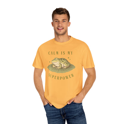 Funny Frog T-Shirt Retro Froggy Meme Shirt Vintage Frog And Toad Aesthetic Frog Lover Gift For Her Calm Vibes Birthday Viral Trendy Shirt T-Shirt Printify