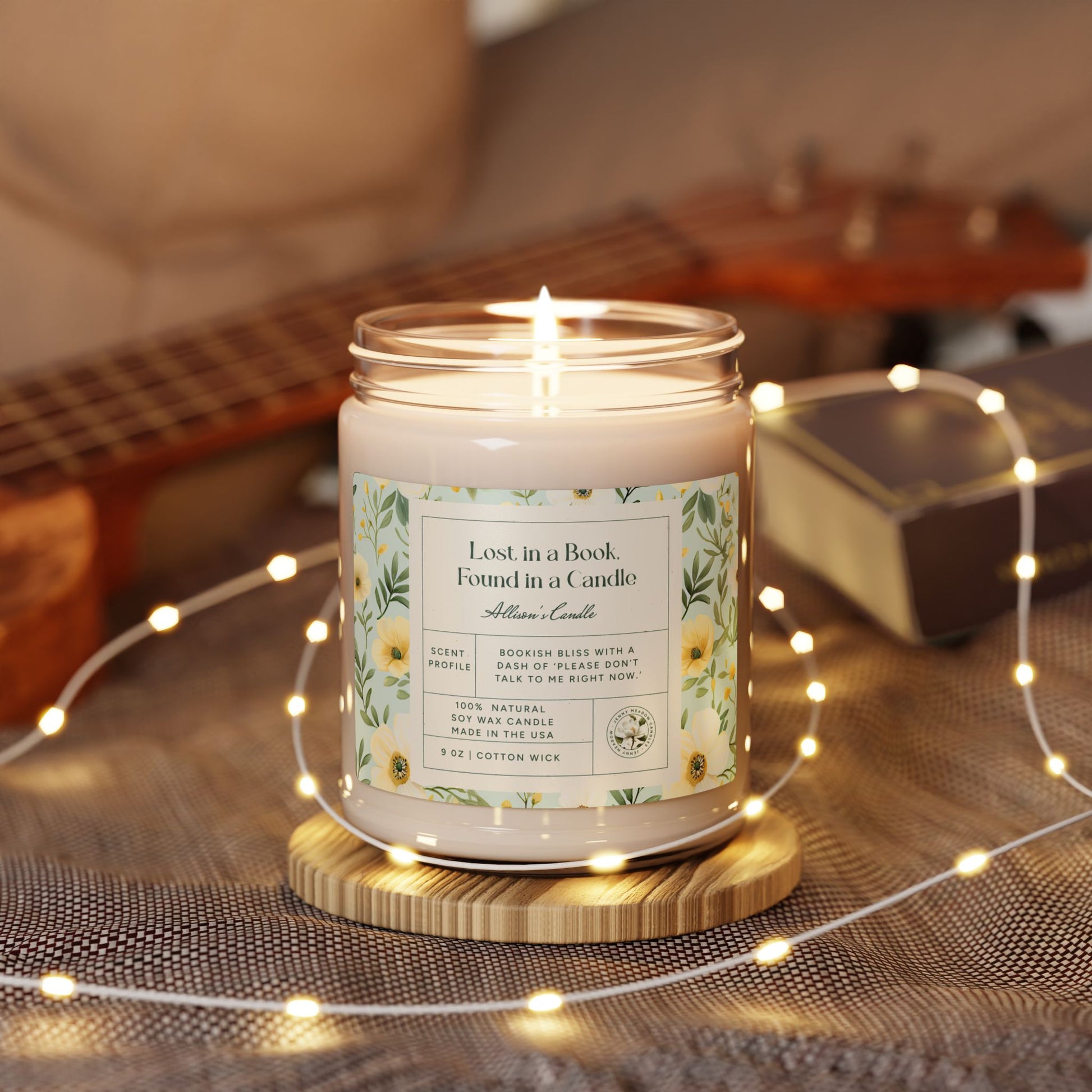 Personalized Soy Candle Funny Custom Name Candle Best Friend Gift For BFF Funny Gift For Sister SelfCare Gift For Birthday Or Christmas Home Decor Printify
