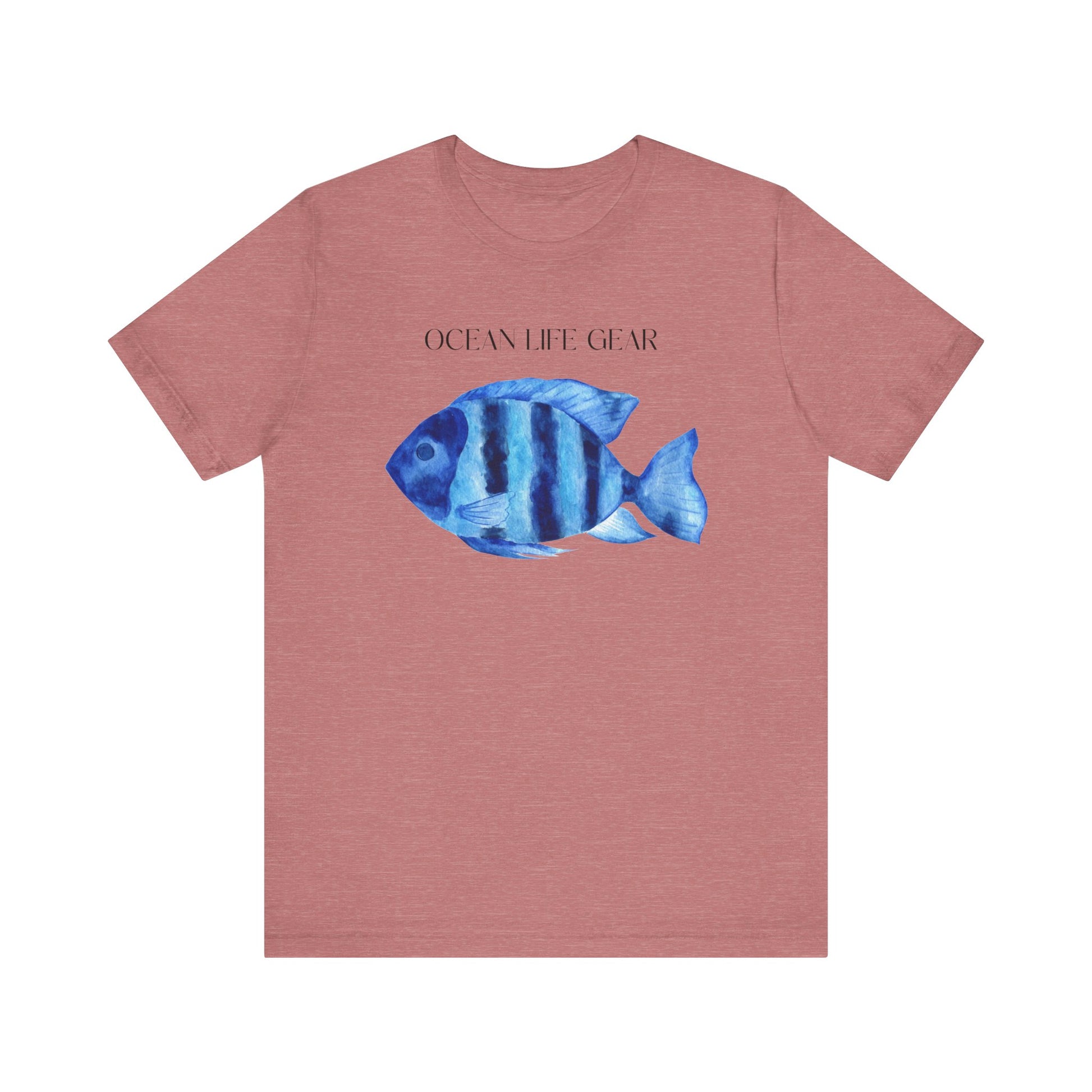 Scuba Diving Gift, Snorkel Tee, Scuba Diving Shirt, Scuba Diver Gift, Ocean Lover TShirt, Gifts For Snorkeler Scuba Divers, Ocean Life Gear T-Shirt Printify Heather Mauve XS 