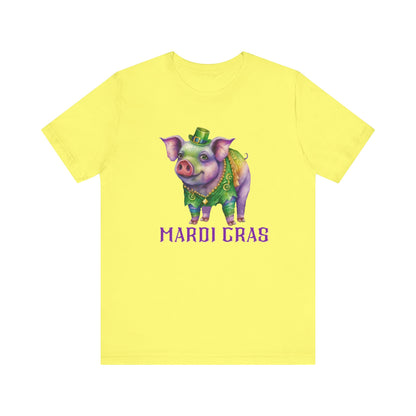 Mardi Gras Party Tshirt Carnival Gift New Orleans Festival Nola Shirt Mardi Gras Squad Mardi Gras Parade Shirt Fat Tuesday Tee Girls T-Shirt Printify Yellow S 