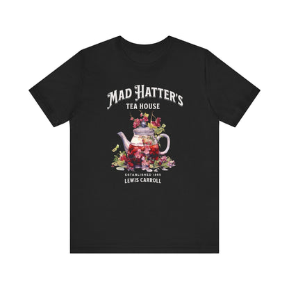 3001 Unisex Jersey Short Sleeve Tee Alice in Wonderland T-Shirt Printify Black S 