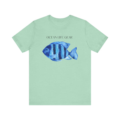 Scuba Diving Gift, Snorkel Tee, Scuba Diving Shirt, Scuba Diver Gift, Ocean Lover TShirt, Gifts For Snorkeler Scuba Divers, Ocean Life Gear T-Shirt Printify Heather Mint XS 