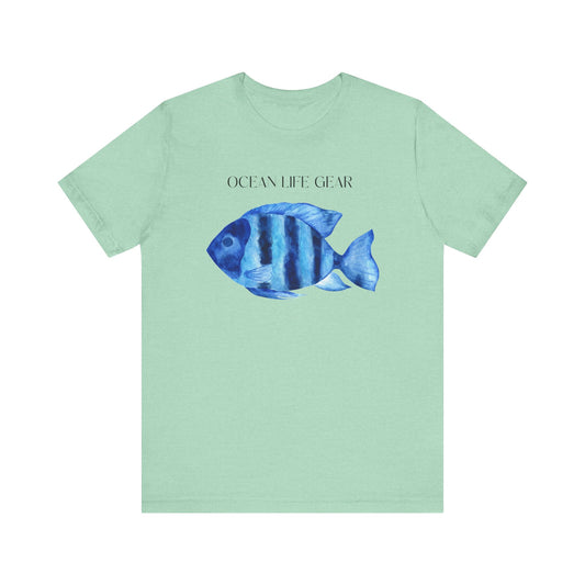 Scuba Diving Gift, Snorkel Tee, Scuba Diving Shirt, Scuba Diver Gift, Ocean Lover TShirt, Gifts For Snorkeler Scuba Divers, Ocean Life Gear T-Shirt Printify Heather Mint XS 