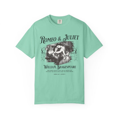Romeo And Juliet TShirt Gift For William Shakespeare Fan Theatre Lovers Shirt Dark Academia Gift Bookish Merch Playwrite Actor Gift T-Shirt Printify Island Reef S