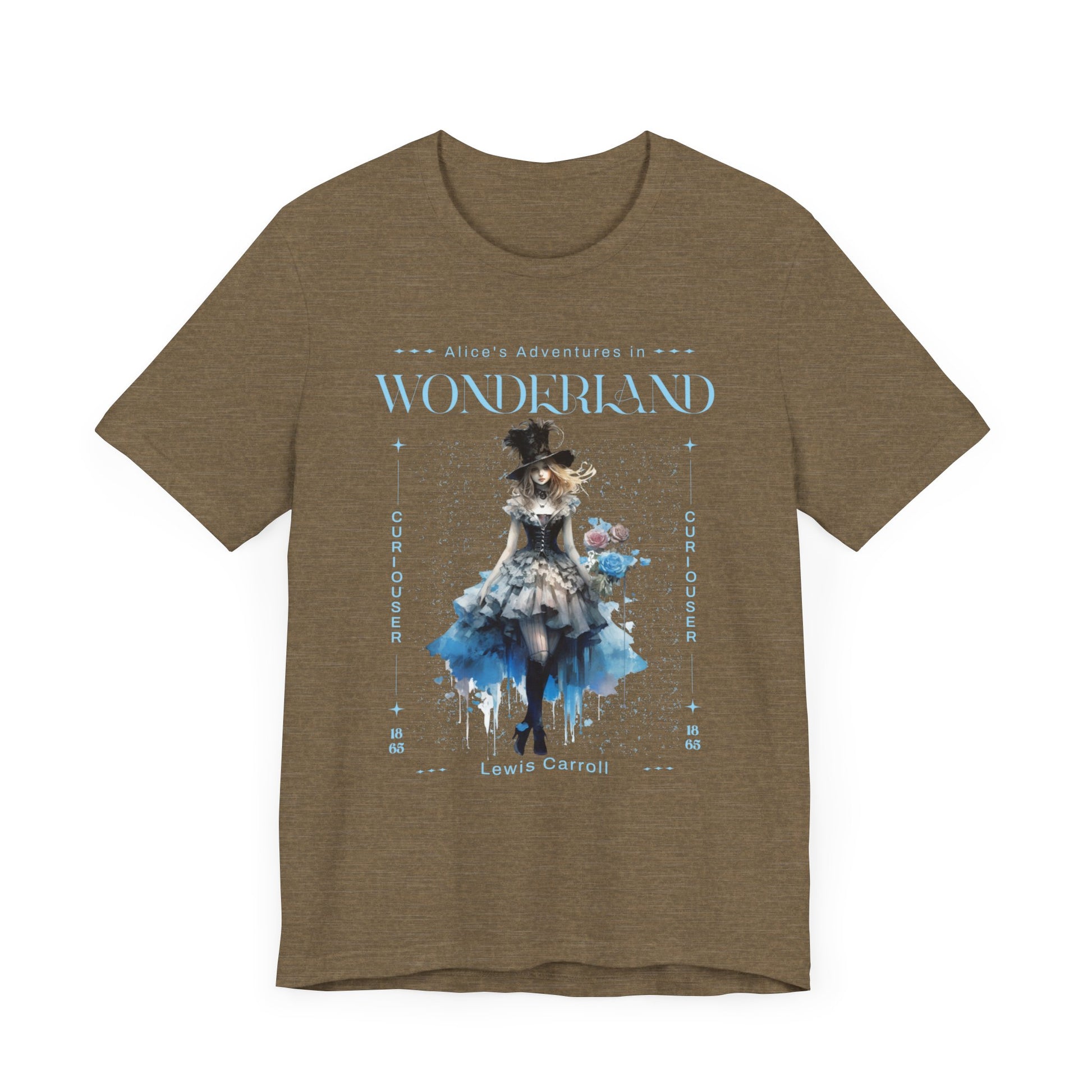 3001 Unisex Jersey Short Sleeve Tee Alice in Wonderland T-Shirt Printify   