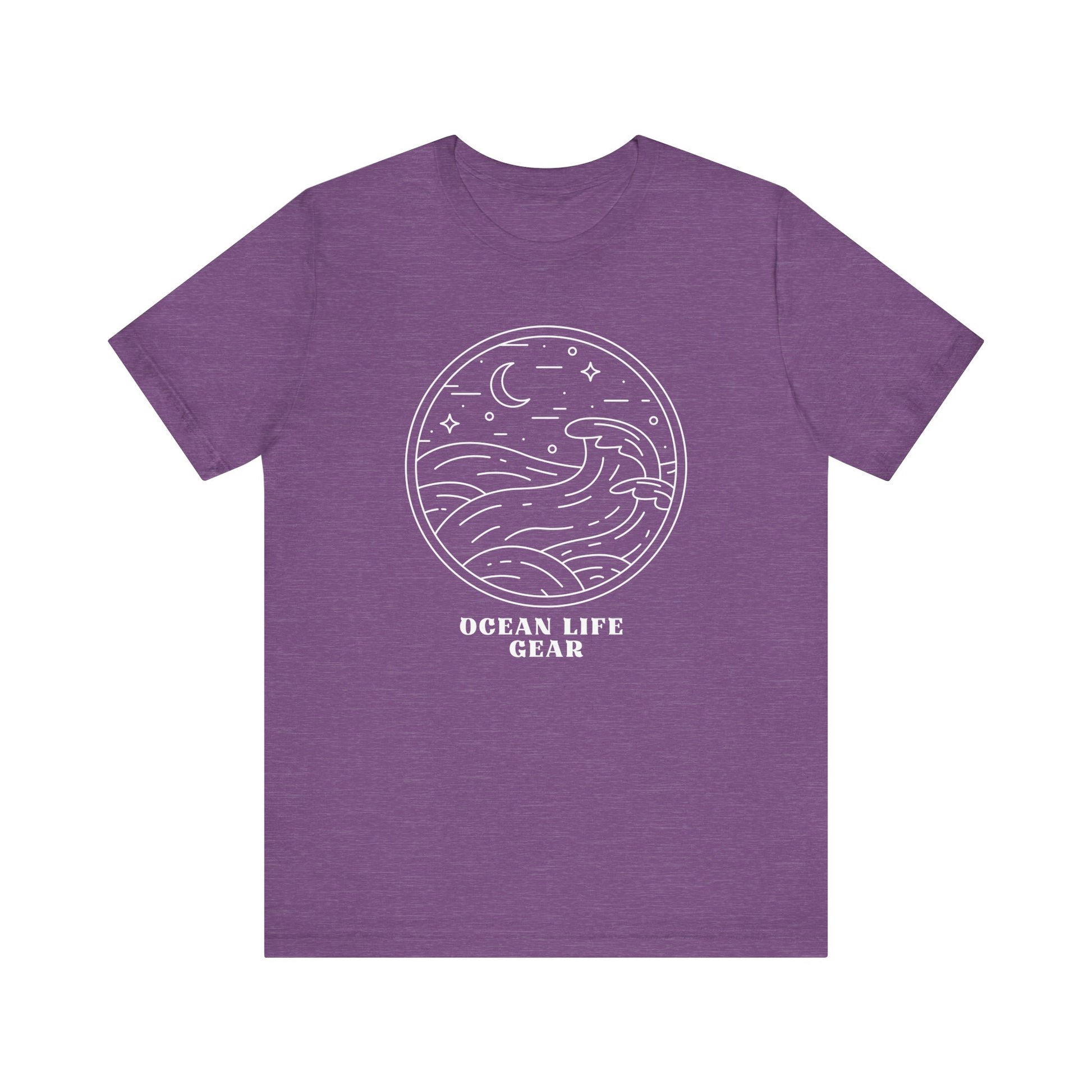 Scuba Diving Gift, Snorkel Tee, Scuba Diving Shirt, Scuba Diver Gift, Ocean Lover TShirt, Gifts For Snorkeler Scuba Divers, Ocean Life Gear T-Shirt Printify Heather Team Purple XS 