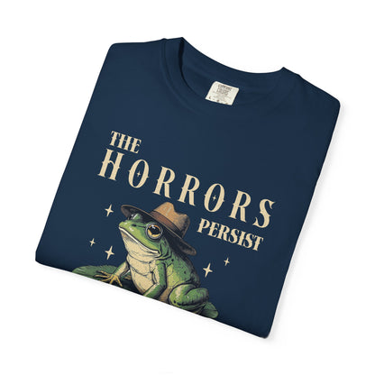 Funny Frog T-Shirt Retro Positive Vibe Froggy Meme Shirt Vintage Frog And Toad Aesthetic Frog Lover Gift For Her Birthday Viral Trendy Shirt