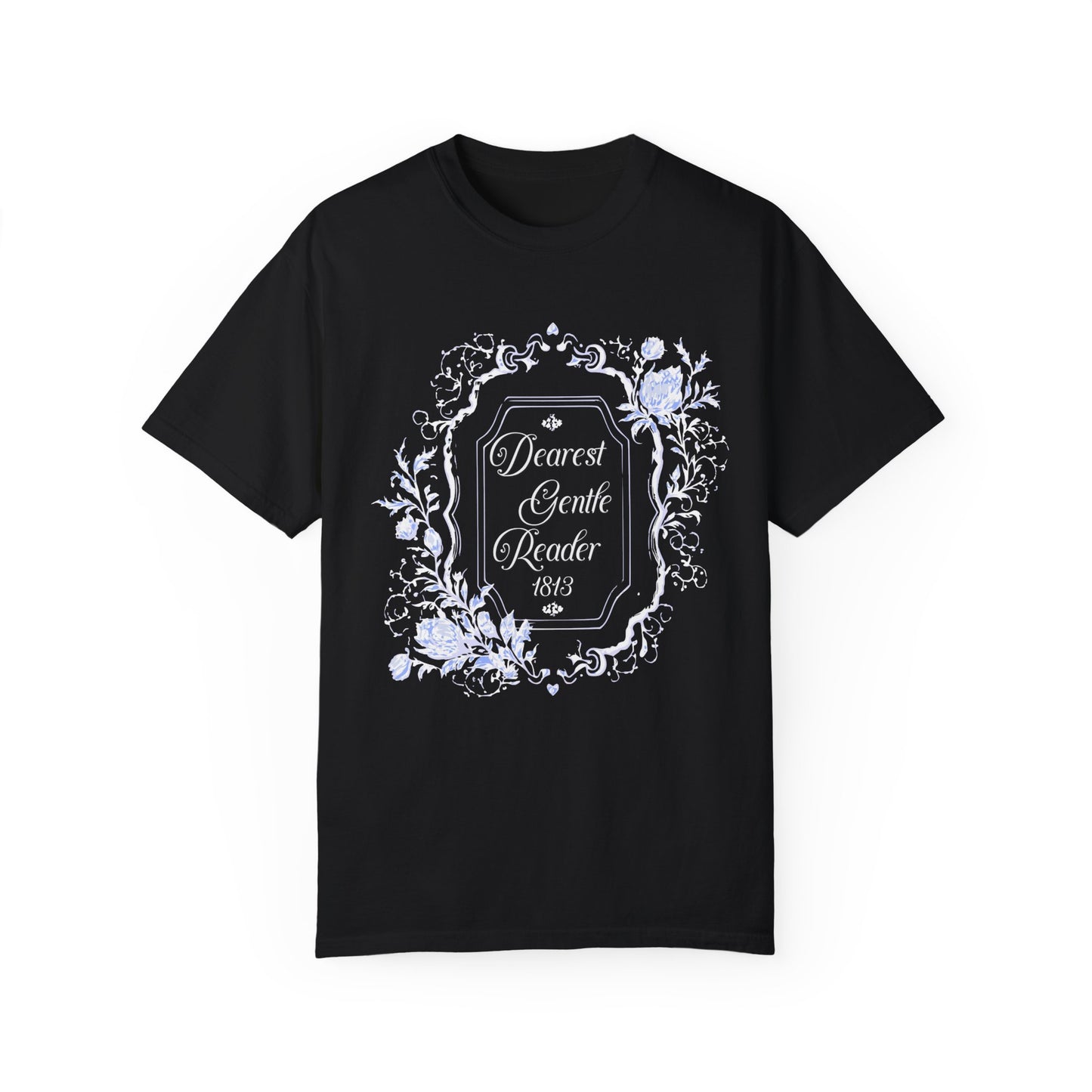 Dearest Gentle Reader Shirt Regency England Ton Society Papers Gift For Bridgerton Fan Historical Drama Romance Reader Gift Bookclub Gift T-Shirt Printify   