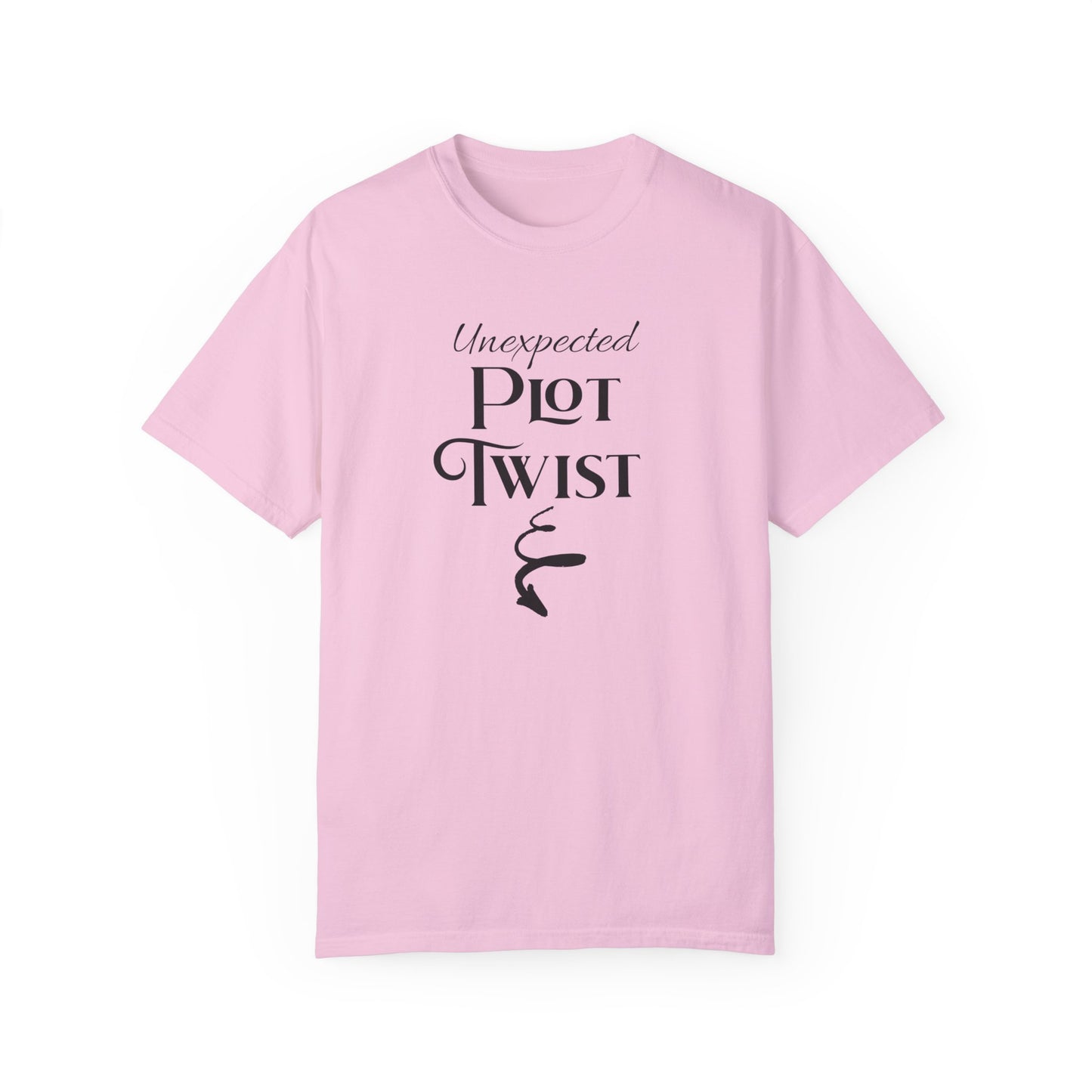 Plot Twist T-Shirt Author Shirt Pregnancy Announcement For Expecting Blog Writers Journalists Gift For Her Baby Shower Gift Baby Reveal T-Shirt Printify   