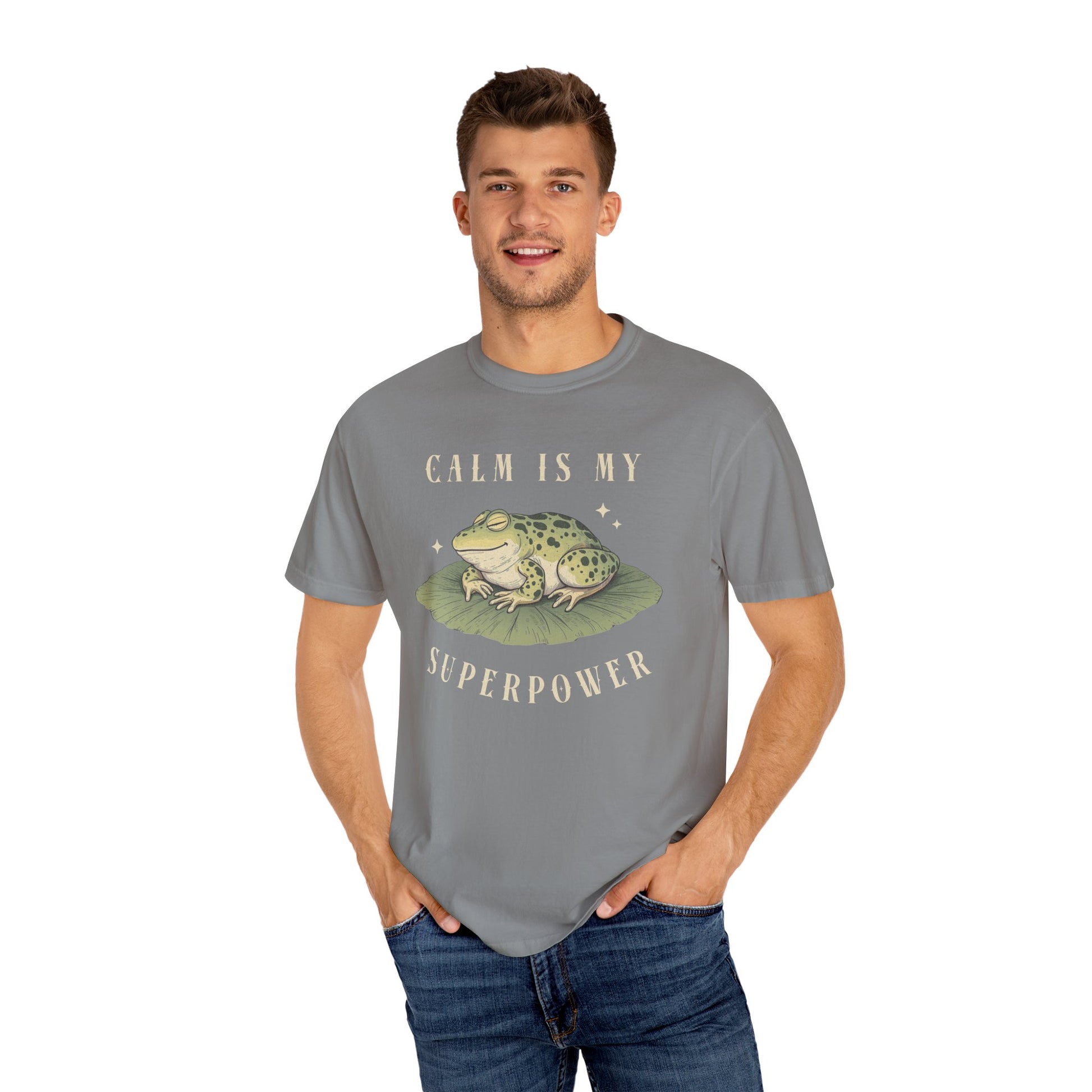 Funny Frog T-Shirt Retro Vibes Froggy Meme Shirt Vintage Frog And Toad Aesthetic Frog Lover Gift For Her Birthday Viral Trendy Shirt T-Shirt Printify