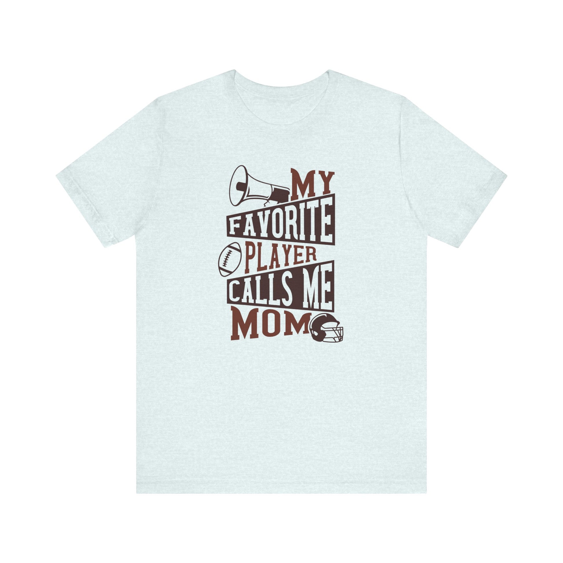 Gift for Mom, Cool Mom Shirt, Mom Life, Best Mom Gifts, Step Mom Gift, Gift For Grandma, New Mom Shirt, Mother's Day Gift, Sports Mom T-Shirt Printify Heather Ice Blue XS 