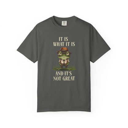 Funny Frog T-Shirt Retro Self Care Froggy Meme Shirt Vintage Frog And Toad Aesthetic Frog Lover Gift For Her Birthday Viral Trendy Shirt T-Shirt Printify Pepper S