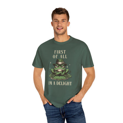 Funny Frog T-Shirt Retro Vibes Froggy Meme Shirt Vintage Frog And Toad Aesthetic Frog Lover Gift For Her Birthday Viral Trendy Shirt T-Shirt Printify