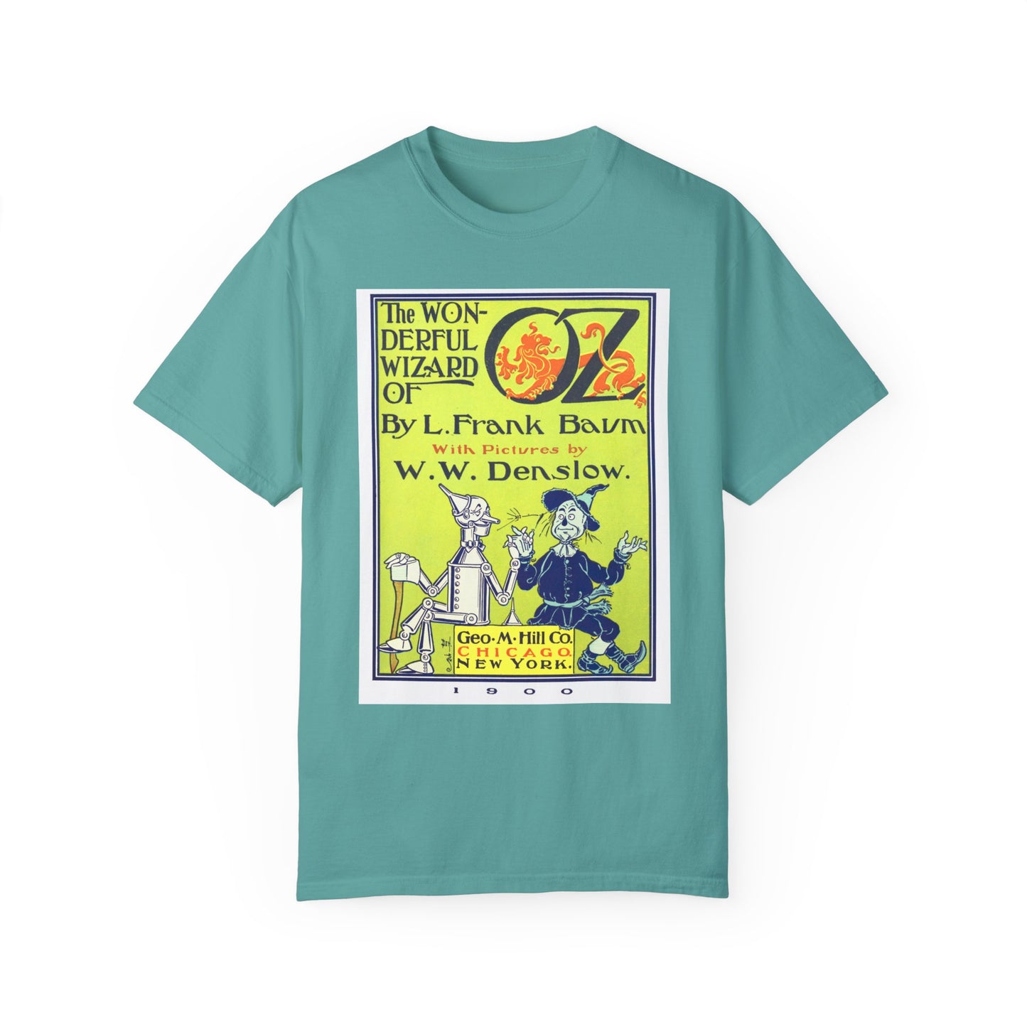 Wizard of Oz T-Shirt Wonderful Wizard of Oz Gift Book Lover Gift Literary Gift Bookish Gift Classic Book Nerd Tee Movie Theme Merch T-Shirt Printify Seafoam S