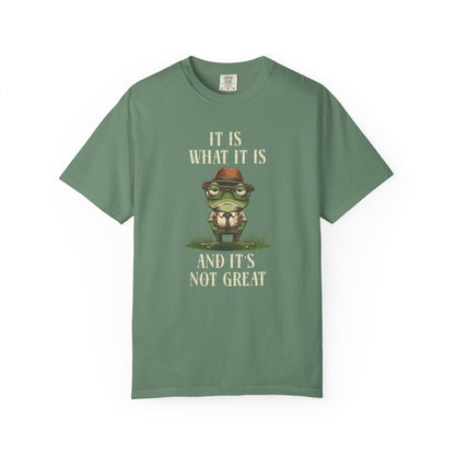 Funny Frog T-Shirt Retro Self Care Froggy Meme Shirt Vintage Frog And Toad Aesthetic Frog Lover Gift For Her Birthday Viral Trendy Shirt T-Shirt Printify Light Green S