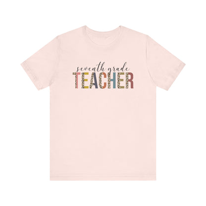 Cute Teacher TShirt Gift, Education Tee, Elementary School Teacher Appreciation, Funny Back To School Shirt, Teacher T-Shirt, Teacher Tee T-Shirt Printify Soft Pink XS 