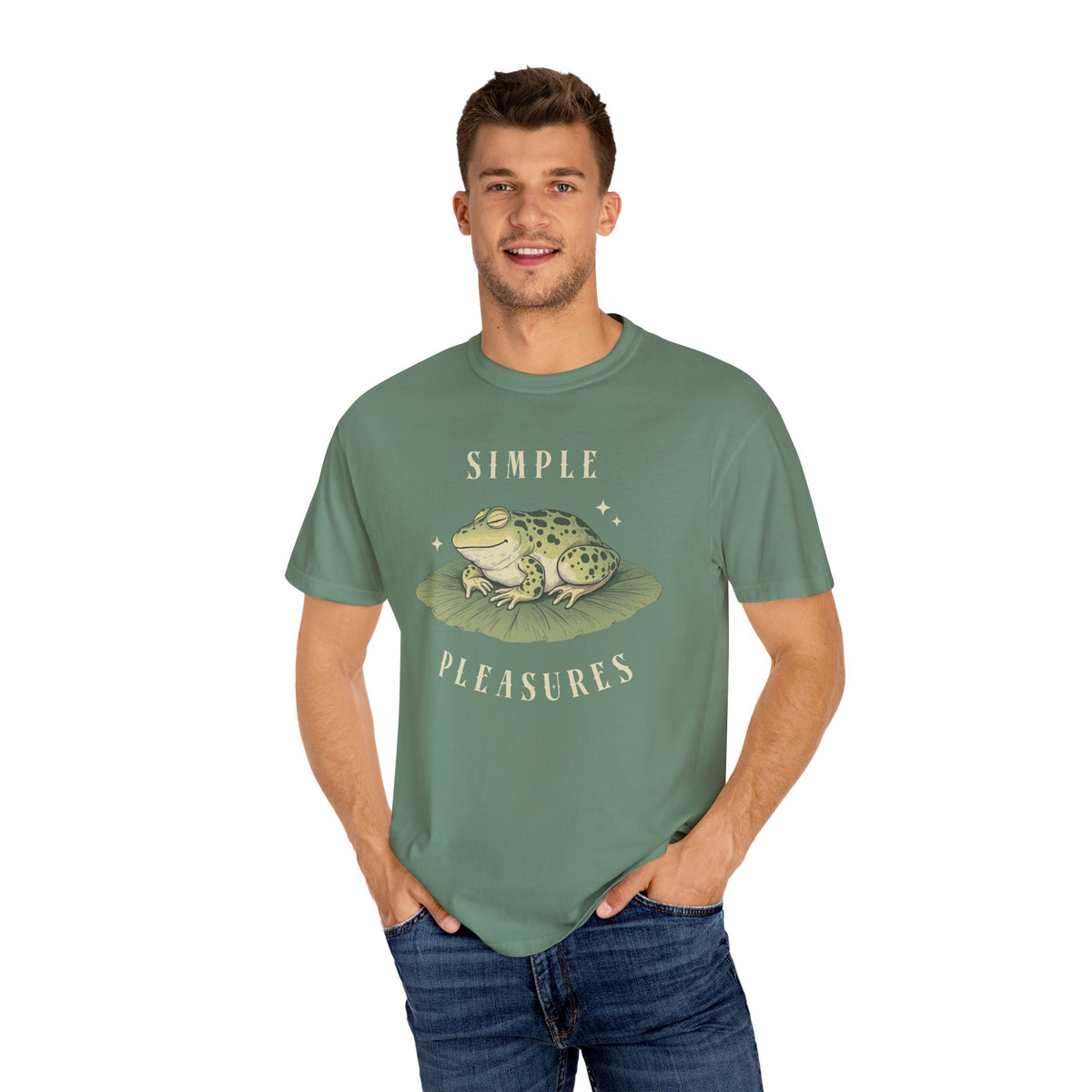 Funny Frog T-Shirt Retro Vibes Froggy Meme Shirt Vintage Frog And Toad Aesthetic Frog Lover Gift For Her Birthday Viral Trendy Shirt T-Shirt Printify