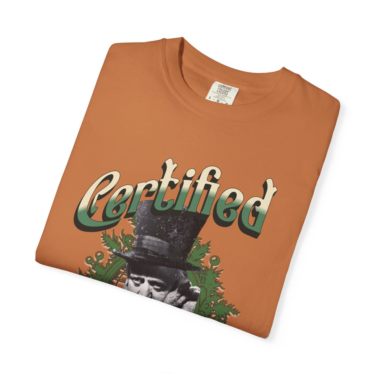 A Christmas Carol Shirt Certified Humbug Club T-Shirt | Vintage Style Unisex Tee for Holiday Fun, Christmas, Gift, Humor, T-Shirt Printify