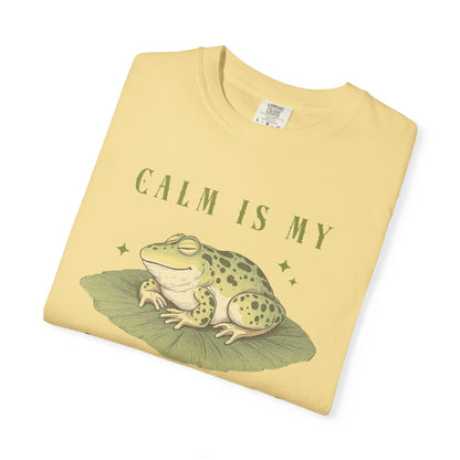 Funny Frog T-Shirt Retro Froggy Meme Shirt Vintage Frog And Toad Aesthetic Frog Lover Gift For Her Calm Vibes Birthday Viral Trendy Shirt T-Shirt Printify