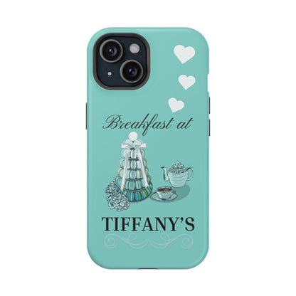 Breakfast at Tiffany's MagSafe Phone Case For Iphone Breakfast at Tiffanys Tough Phone Case Gift for Mom Audrey Hepburn Glamour I phone Case Phone Case Printify iPhone 15 Matte 