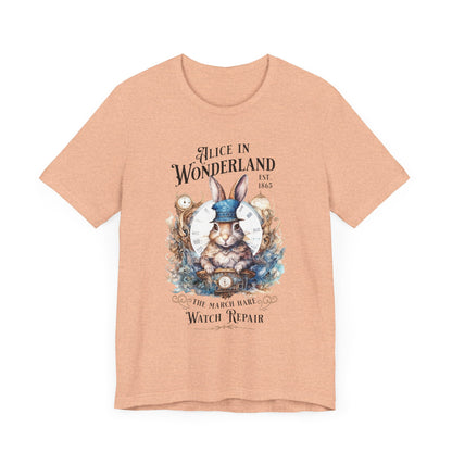 3001 Unisex Jersey Short Sleeve Tee Alice in Wonderland T-Shirt Printify   