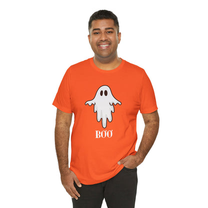 Halloween Ghost  TShirt,  Cute Ghost Shirt, Spooky Season Tee, Halloween Party T-Shirt, Autumn Style T Shirt, Trick or Treating Style, T-Shirt Printify   