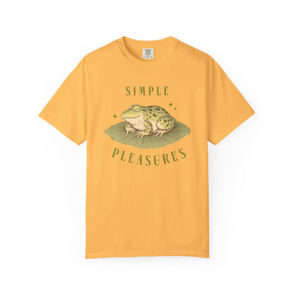 Funny Frog T-Shirt Retro Froggy Meme Shirt Vintage Frog And Toad Aesthetic Frog Lover Gift For Her Happy Vibes Birthday Viral Trendy Shirt T-Shirt Printify Citrus S