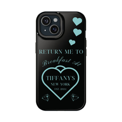 Breakfast at Tiffany's MagSafe Phone Case For Iphone Breakfast at Tiffanys Tough Phone Case Gift for Mom Audrey Hepburn Glamour I phone Case Phone Case Printify iPhone 15 Glossy 