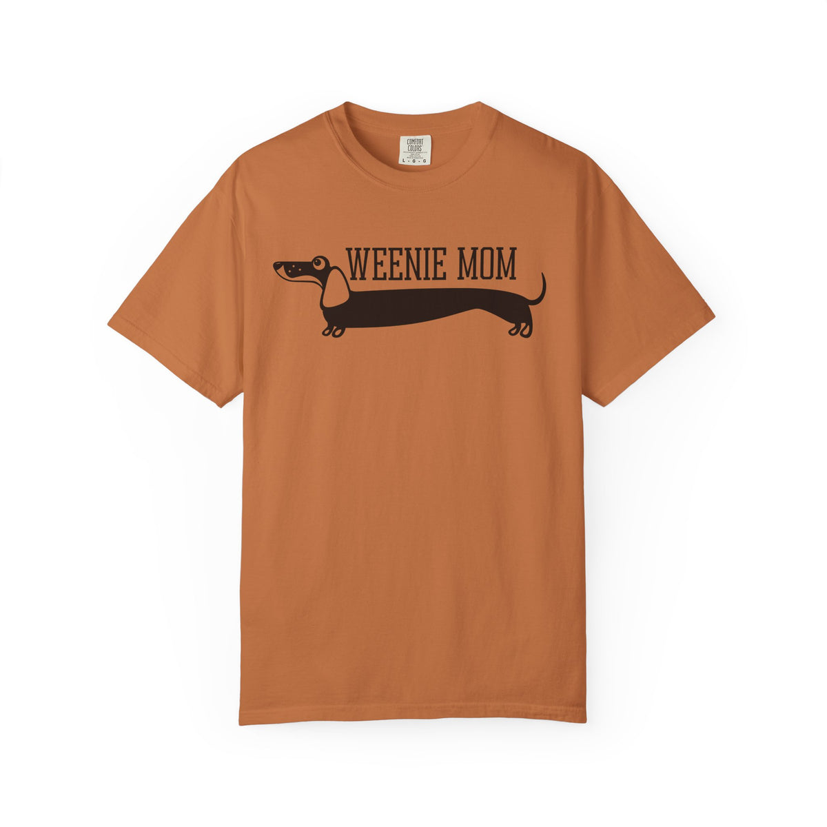 Weenie Mom Dachshund T-Shirt | Cute Sausage Dog Graphic Tee