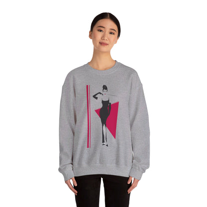 Breakfast at Tiffany's T & Co Sweatshirt , Classic Audrey Crew, Girls Brunching Weekend Sweater, Women's Shirt, Truman Capote Fan Gift Sweatshirt Printify   