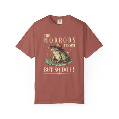 Funny Frog T-Shirt Retro Positive Vibe Froggy Meme Shirt Vintage Frog And Toad Aesthetic Frog Lover Gift For Her Birthday Viral Trendy Shirt T-Shirt Printify Cumin S