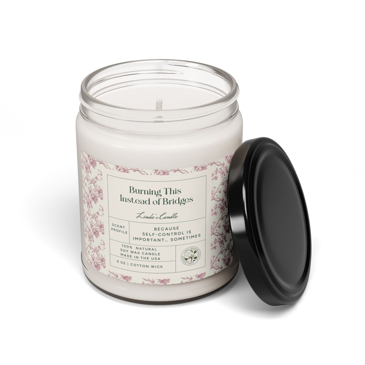 Personalized Soy Candle Funny Custom Name Candle Best Friend Gift For BFF Funny Gift For Sister SelfCare Gift For Birthday Or Christmas Home Decor Printify