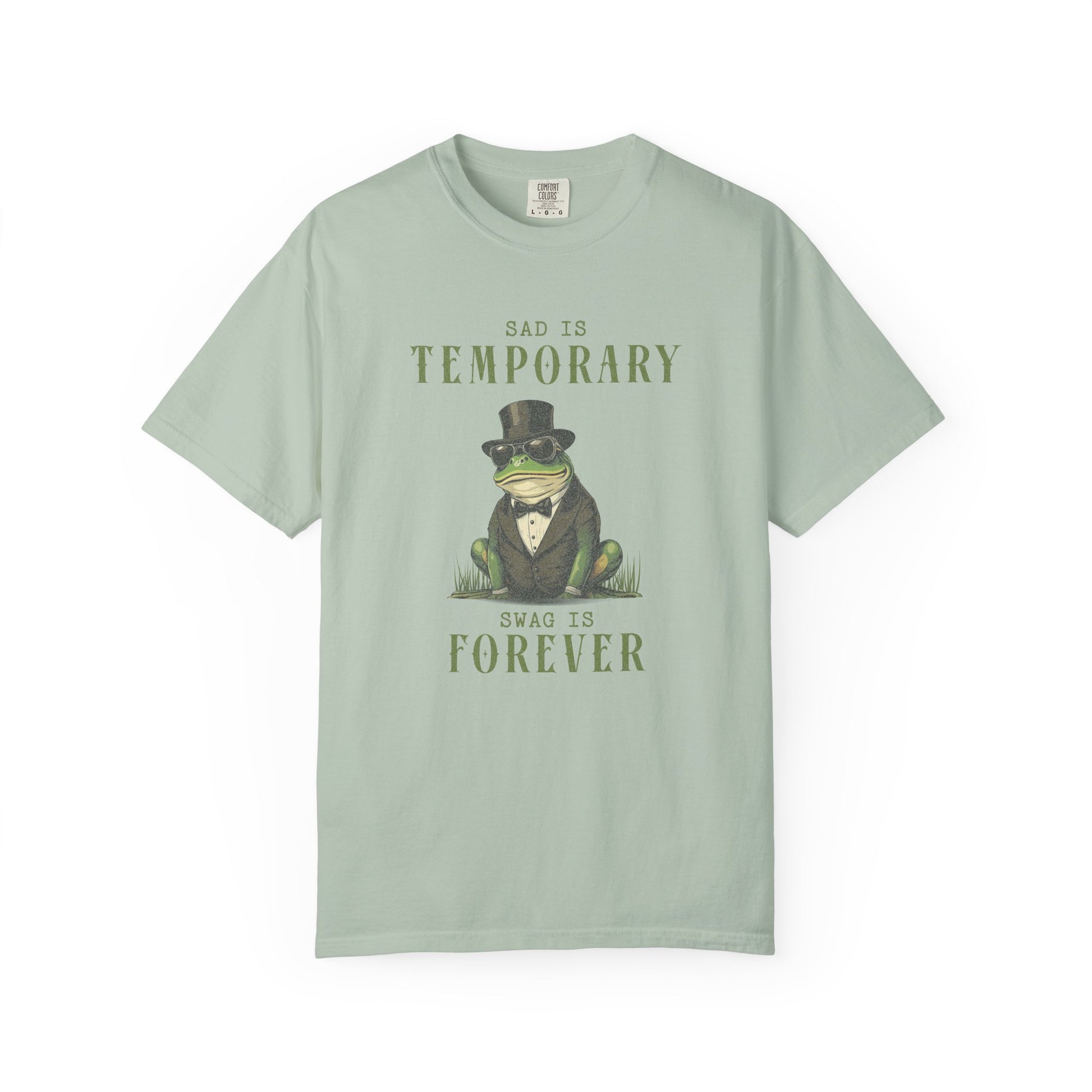 Funny Frog T-Shirt Retro Froggy Meme Shirt Vintage Frog And Toad Aesthetic Frog Lover Gift For Her Calm Vibes Birthday Viral Trendy Shirt T-Shirt Printify Bay S