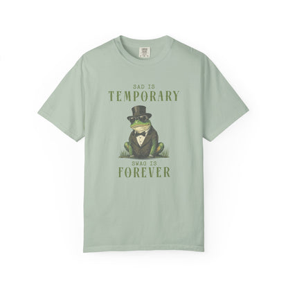 Funny Frog T-Shirt Retro Froggy Meme Shirt Vintage Frog And Toad Aesthetic Frog Lover Gift For Her Calm Vibes Birthday Viral Trendy Shirt T-Shirt Printify Bay S