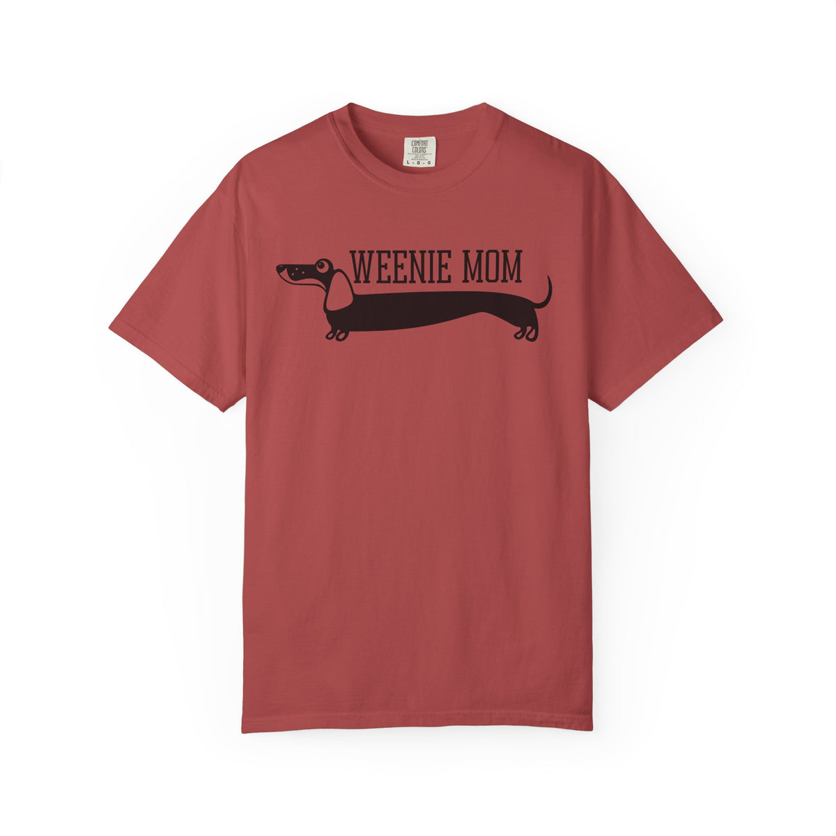 Weenie Mom Dachshund T-Shirt | Cute Sausage Dog Graphic Tee
